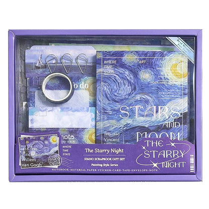 Oil Painting Series Van Gogh Journaling Kit