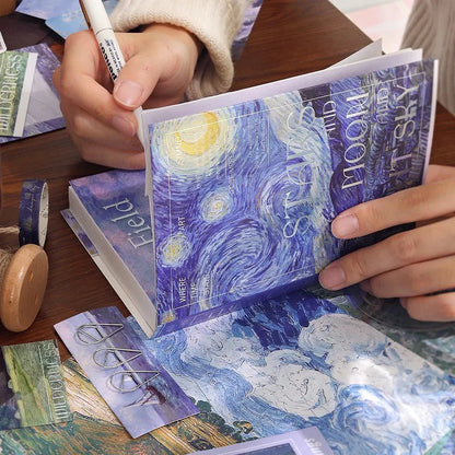 Oil Painting Series Van Gogh Journaling Kit