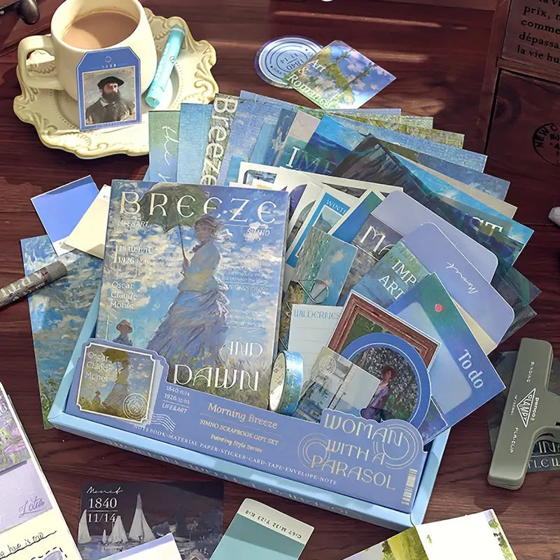 Oil Painting Series Van Gogh Journaling Kit