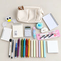 Kawaii School Supplies Bundle with Pencil Pouch