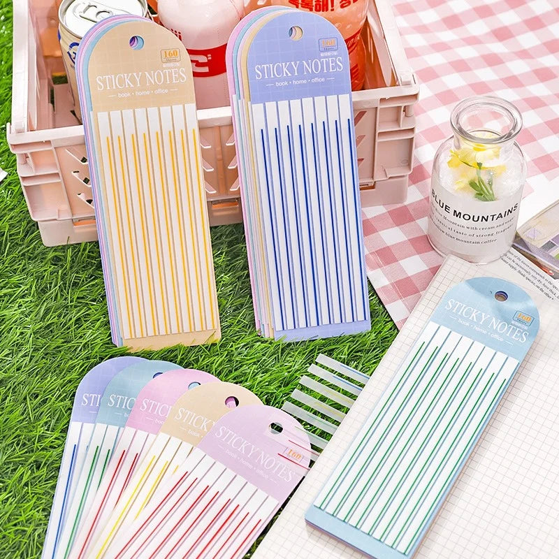 PET Underlining Post-It Sticky Note Tabs