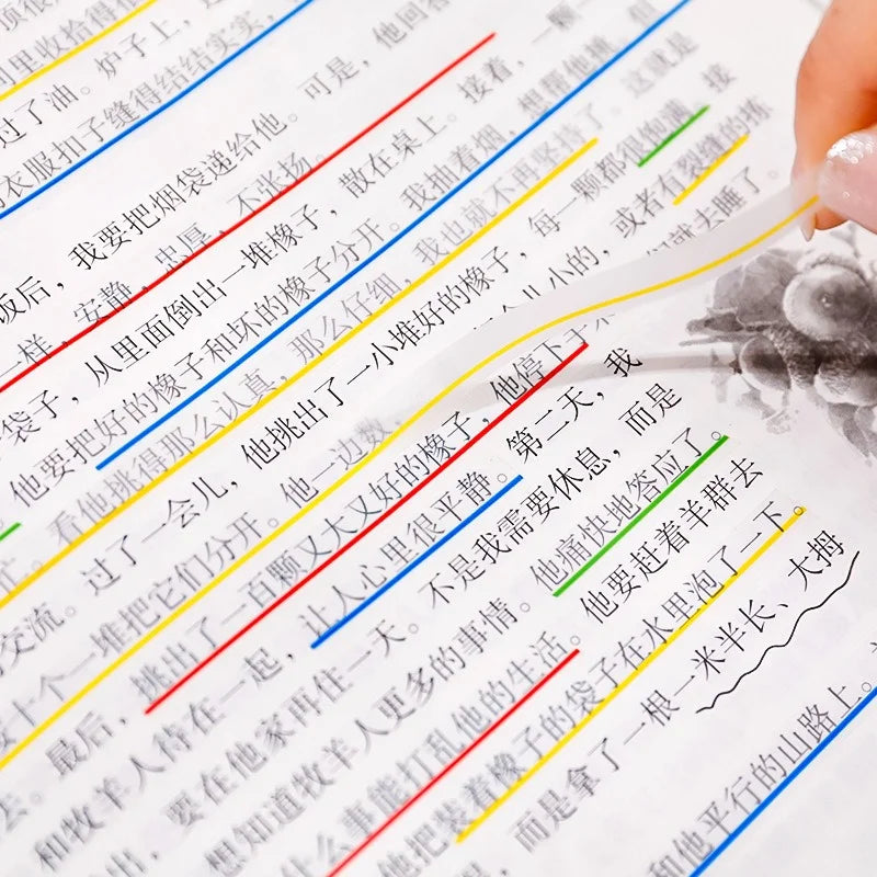 PET Underlining Post-It Sticky Note Tabs