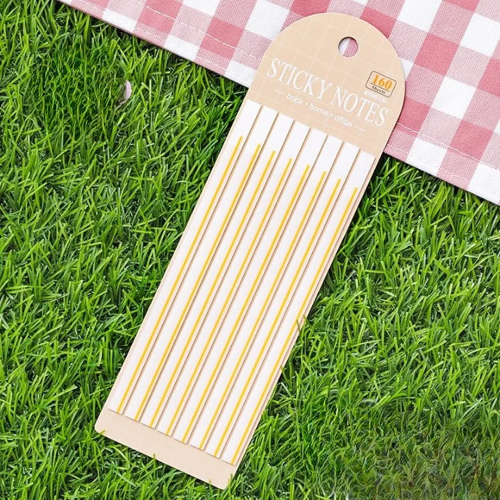 PET Underlining Post-It Sticky Note Tabs