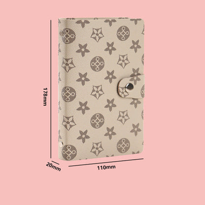 PU Leather Currency Book with Password Lock