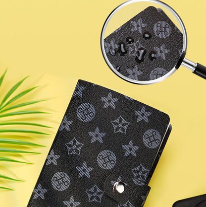 PU Leather Multi-Use Storage Book