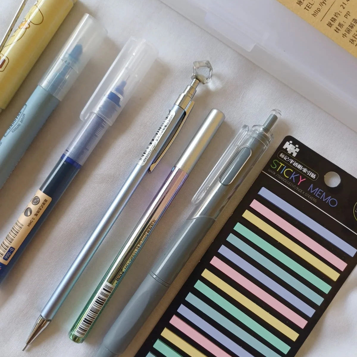 PVC Pencil Case with Stationery