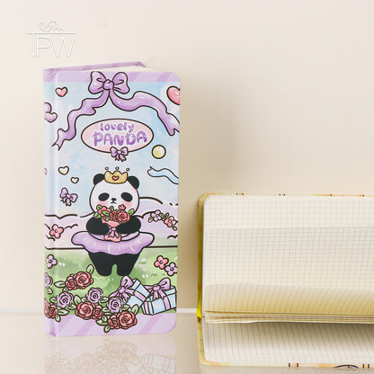 Hard Cover Cartoon Characters Grid Pages Notebook