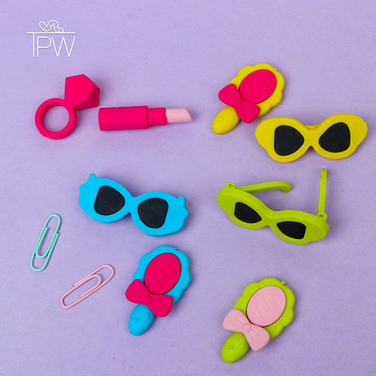 Cute Fashion Makeup Erasers