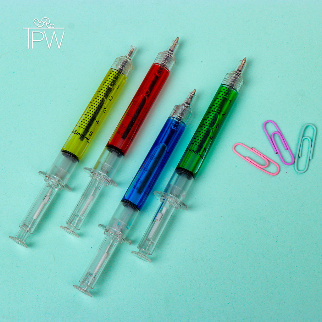 Doctor Syringe Shape Ink Pen