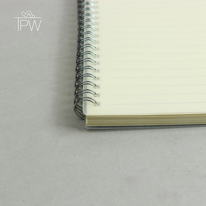 M&G Spiral Lined Elastic Closure B5 Notebook – thepaperworm