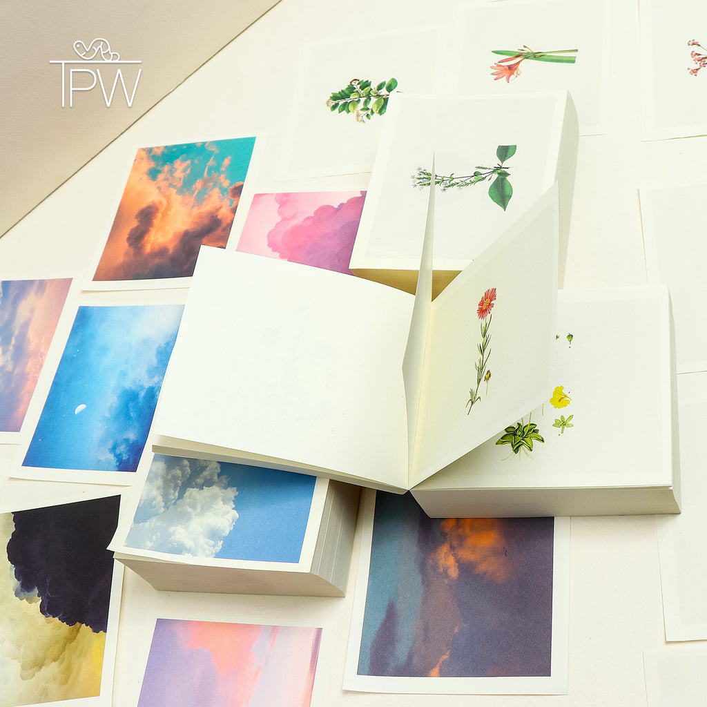 Retro Journaling Paper Sheets