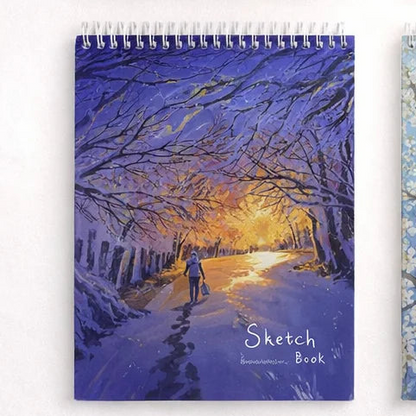 B5 Painter’s Mood Illustrated Sketch And Painting Art Book