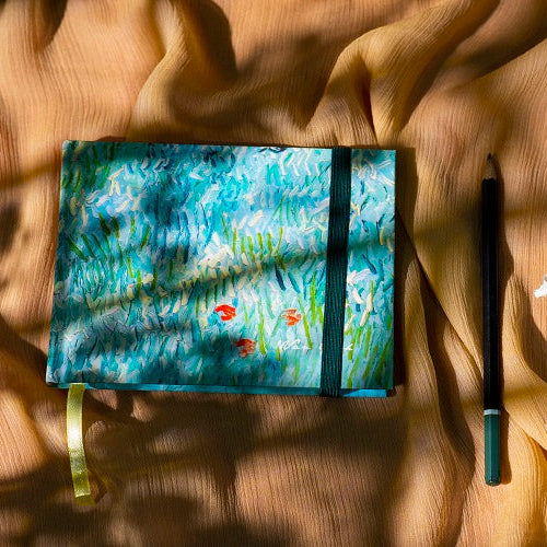 A6 Van Gogh Paintings inspired Landscape Sketchbook