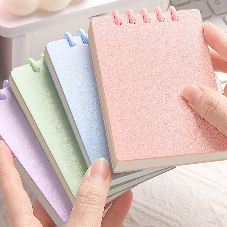 Pastel Mini Spiral Memo Notepad