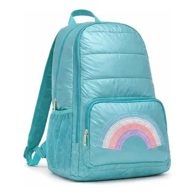 Cute Rainbow Puffer Backpack