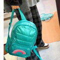 Rainbow Puffer Backpack