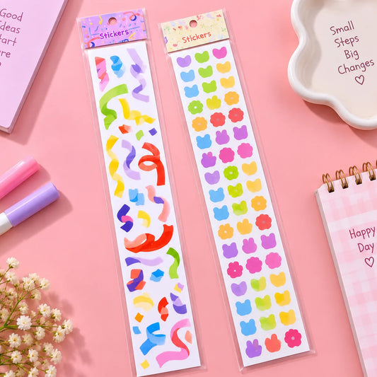 Celebration Stickers Strip Sheet