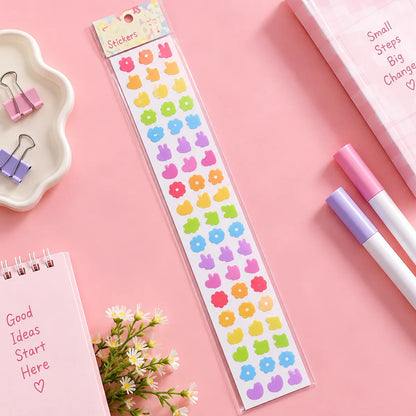 Celebration Stickers Strip Sheet