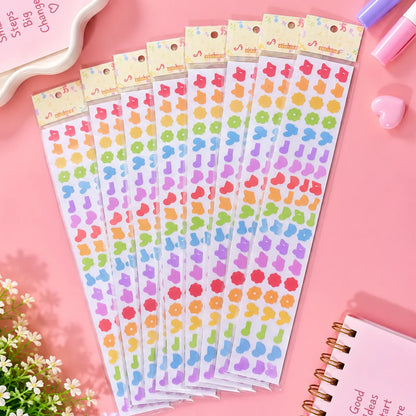 Celebration Stickers Strip Sheet