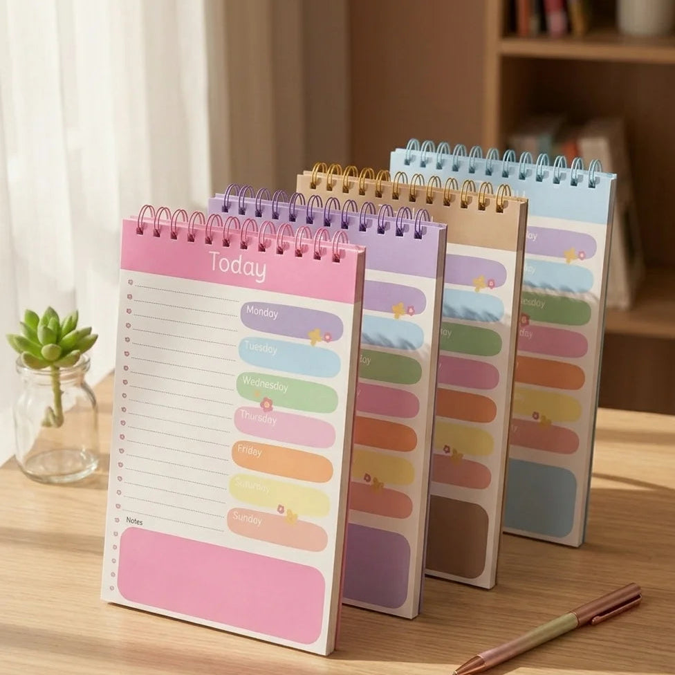 Today Planner PP Cover Flip-Up Notepad