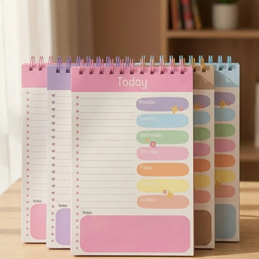 Today Planner PP Cover Flip-Up Notepad
