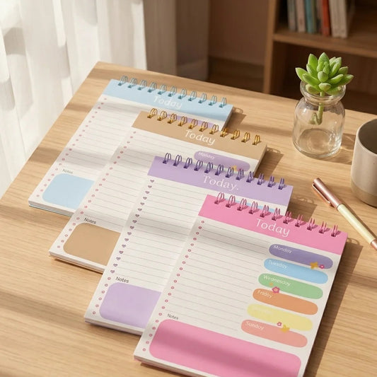 Today Planner PP Cover Flip-Up Notepad