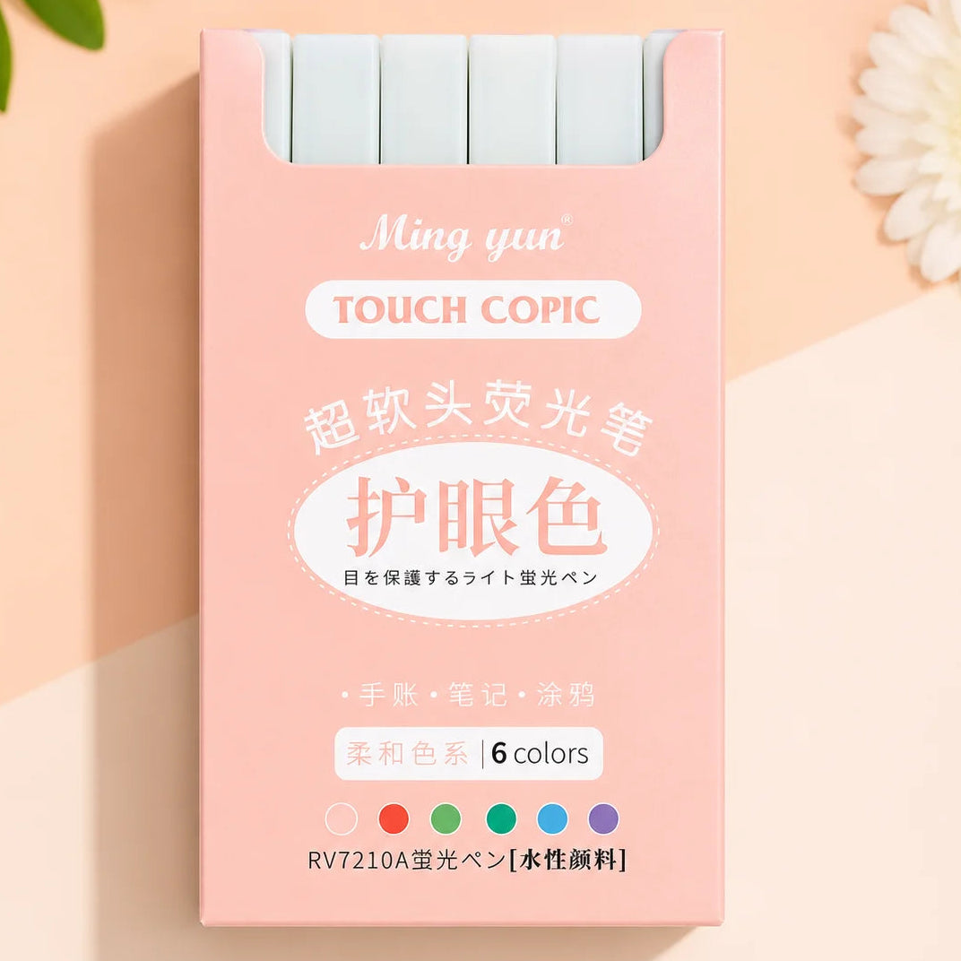 Pastel Color Highlighters Pens