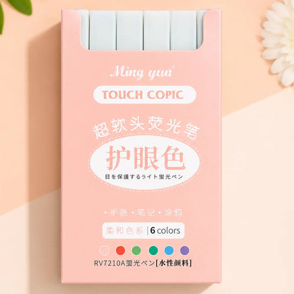 Pastel Color Highlighters Pens