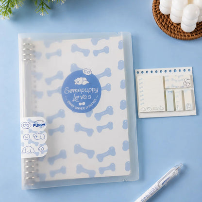 B5 Happy Puppy Paradise Binder Set