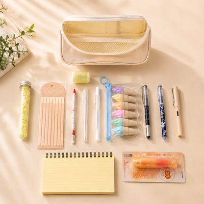 Beige Stationery Essentials Bundle