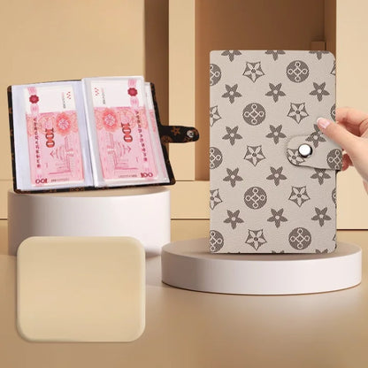 PU Leather Multi-Use Storage Book