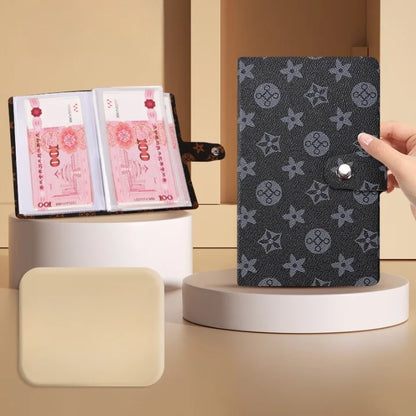 PU Leather Multi-Use Storage Book