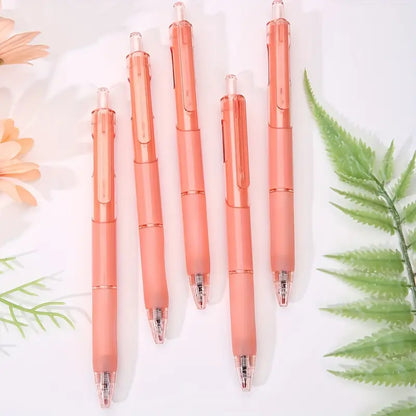 Peach Pink Press Neutral Gel Pen