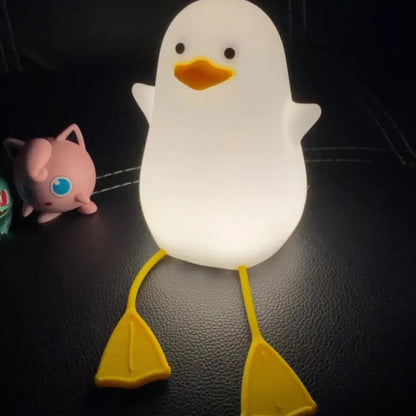 Duck LED Night Lamp with Flexible Legs