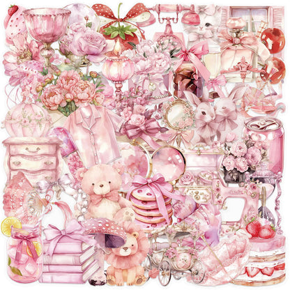 Pink Fairy Tale Stickers Pack