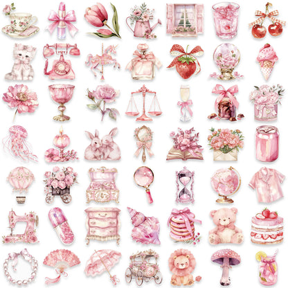 Pink Fairy Tale Stickers Pack