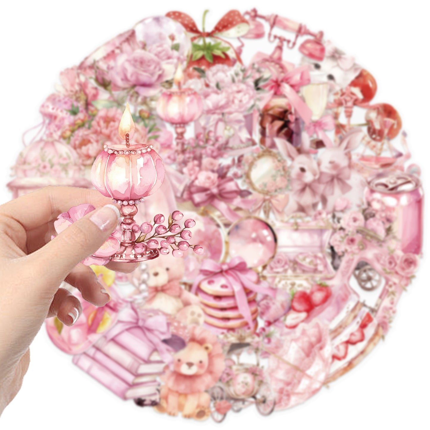 Pink Fairy Tale Stickers Pack
