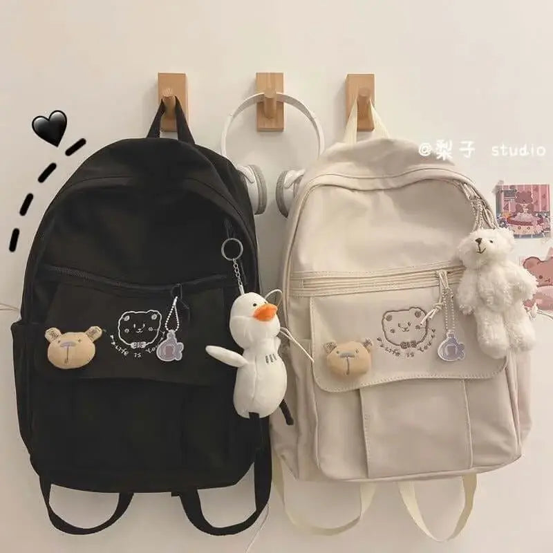 PlainEmbossedwithBearBackpack#Backpacks#Schoolbags#Laptopbags#Stylishschoolbags#Waterproofbackpacks#Kidsbackpacks#Teenbackpacks#Collegebackpacks#Hikingbackpacks#Fashionableschoolbags#Designerbackpacks#baglover#bagcollection#universitybag