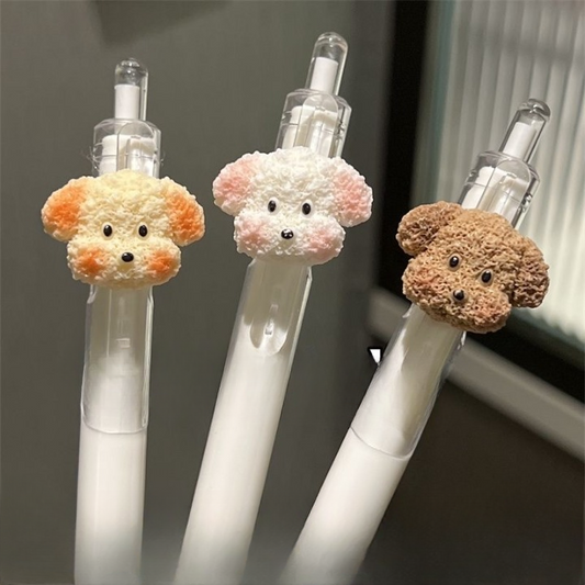 3D Puppy Topper Gel Pen
