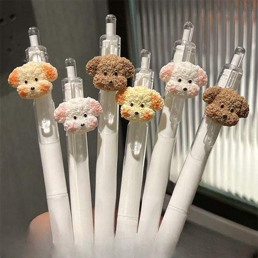 3D Puppy Topper Gel Pen