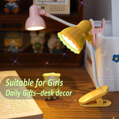 Mini Flower Decorative Lamp With Clip