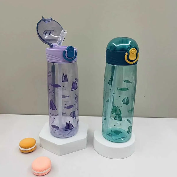 Ocean World Plastic Sipper Water Bottle