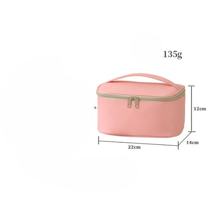 Portable Travel Makeup Case with Handle