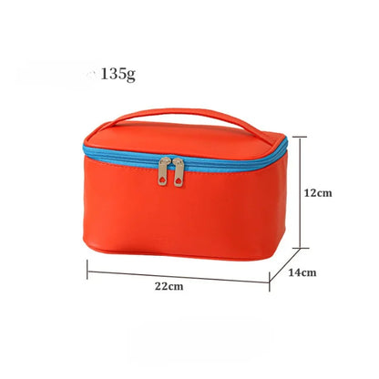 Portable Travel Makeup Case with Handle