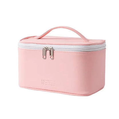 Portable Travel Makeup Case with Handle