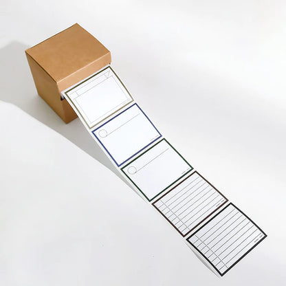 Post-It Memo Roll Sticker and Sticky Notes Label