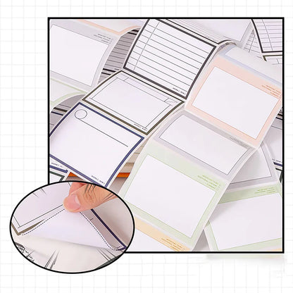 Post-It Memo Roll Sticker and Sticky Notes Label