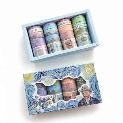 Van Gogh Inspired Art Washi Tape Set