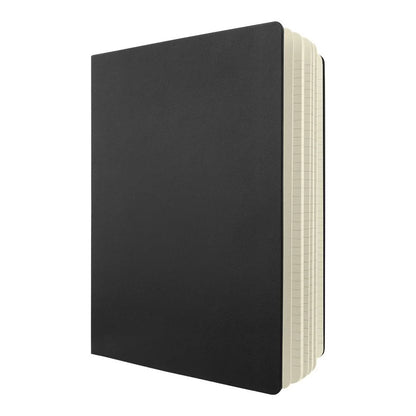 Classic Black Hardcover Notebook with Elastic Closure