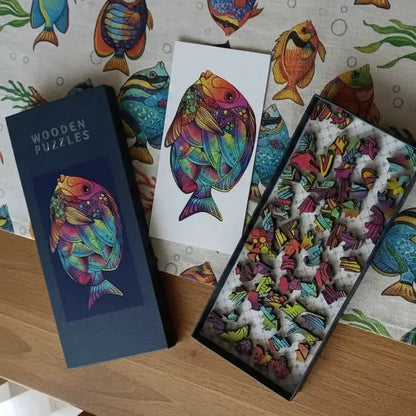 Premium Gift Box Wooden Puzzle